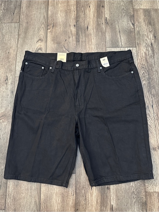Levi's Other - Levis 469 Loose 100% Cotton Denim Shorts Men’s Size 46 Black